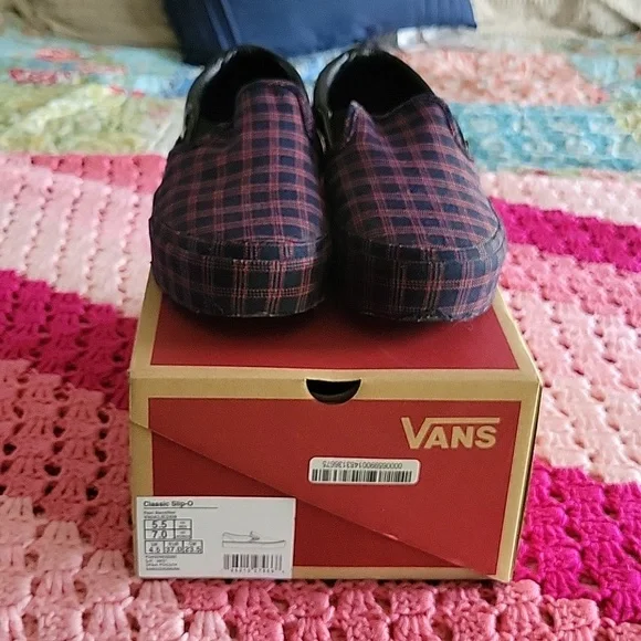 Plaid platform vans - Picture 1 of 9
